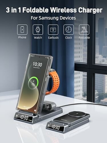 Magnetisches Kabelloses Ladegerät für Samsung