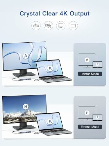 Dockteck 7-in-1 USB-C-Hub Adapter