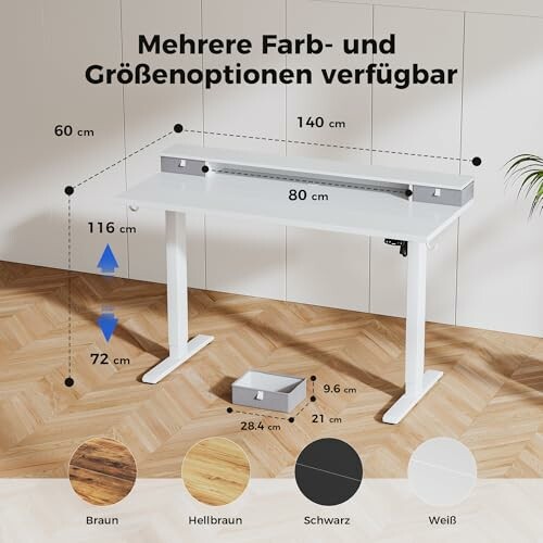 Agilestic Höhenverstellbarer Schreibtisch