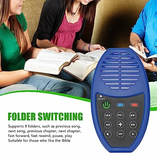 Tragbares Audiogerät für Bibelstudien