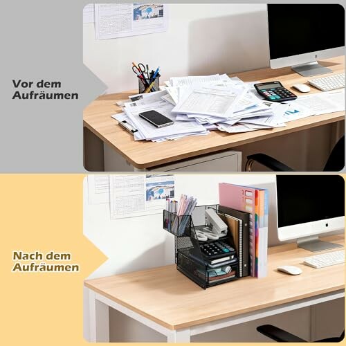 Schreibtisch Organizer Schwarz