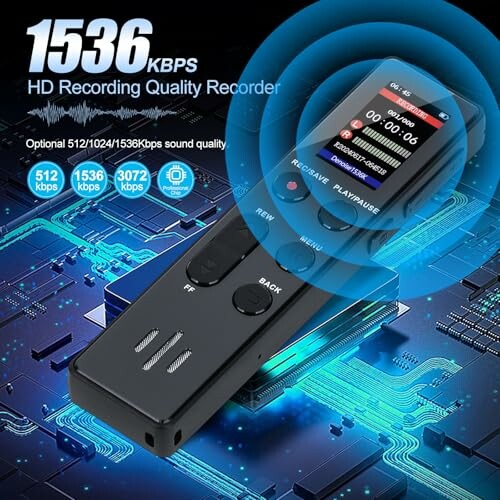 COVVY Diktiergerät 64 GB