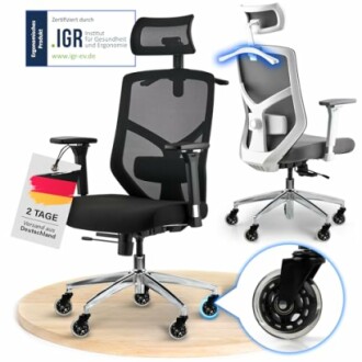 Bürostuhl Ergonomisch [TESTSIEGER]