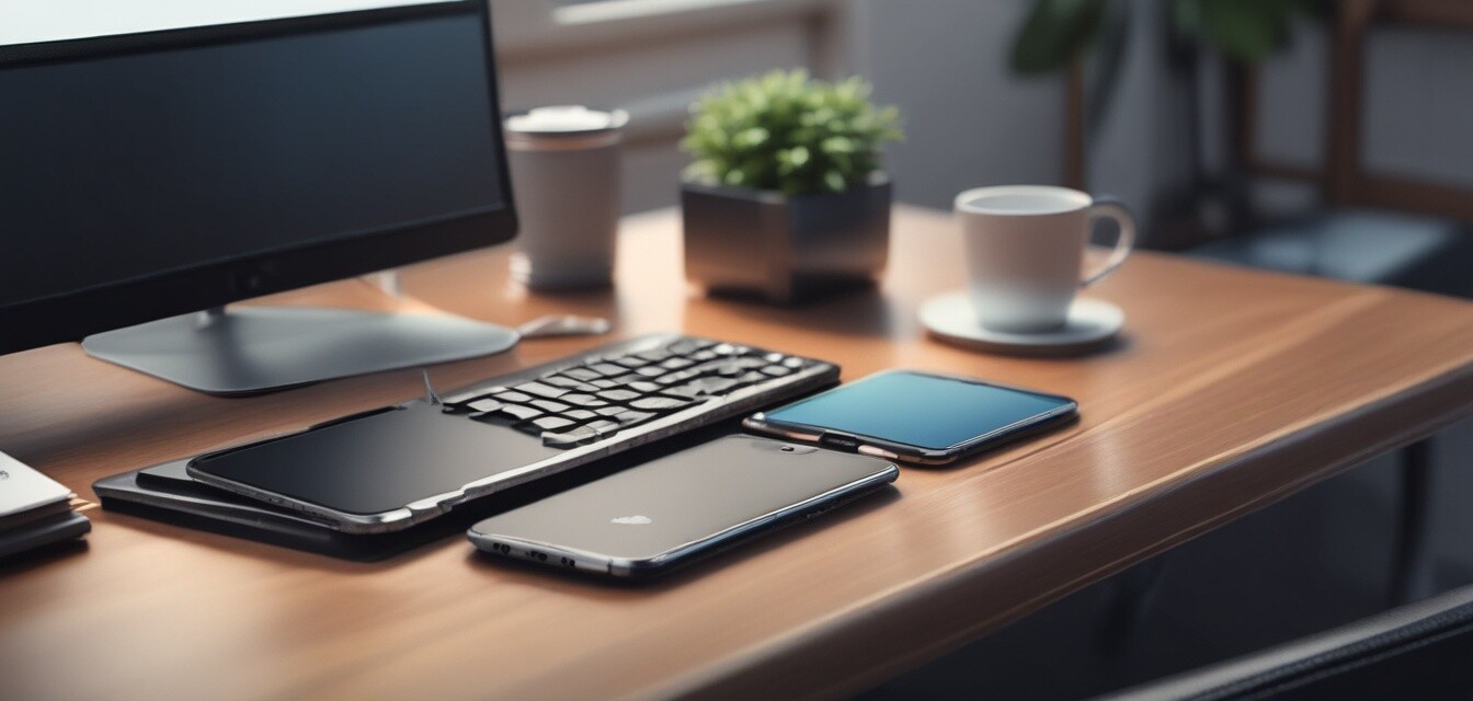 Integration von kabellosen Ladestationen im Büro