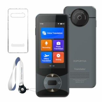 Tragbarer Sprach- und Fotoubersetzer mit Display und Kamera