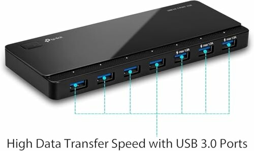 USB-Hub mit hoher Datenübertragungsrate und USB 3.0-Anschlüssen