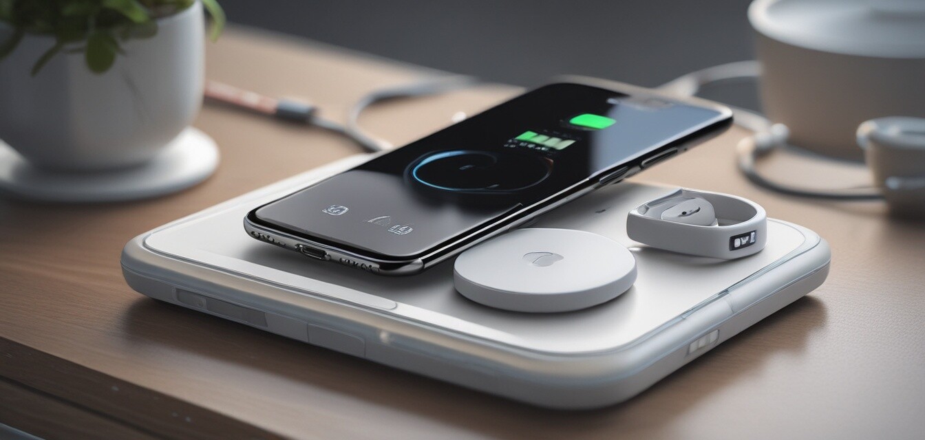 Kabellose Ladestation